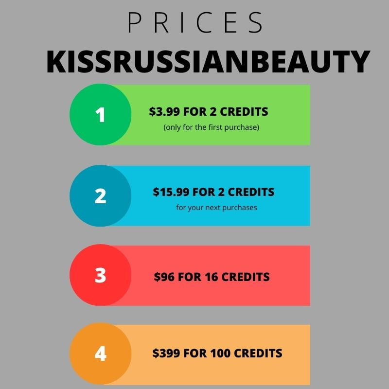Kiss Russian Beauty Prices